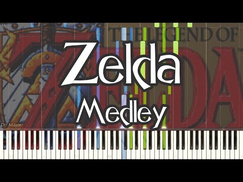 The Legend Of Zelda Medley Piano Tutorial