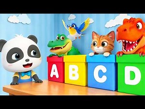 Animals Come out of Box | ABC Song | Alphabet Song | Nursery Rhyme & Kids Songs | BabyBus