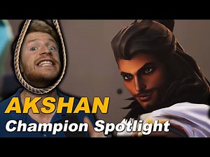 Team-Revive auf dem W ... | Akshan Champion Spotlight [PBE] [Deutsch]