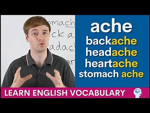 ACHEの英語の発音｜発音レッスン (How to Pronounce ACHE in English | Pronunciation Lesson)