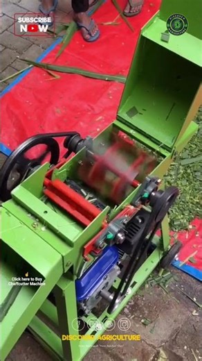 This is how the Chaffcutter Machine Works