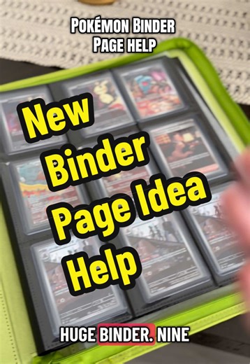 Pokémon Binder Tour: Creative Page Ideas