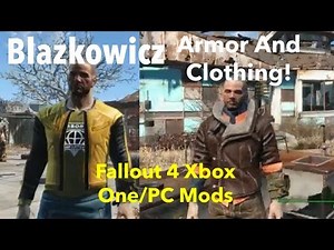 Blazkowicz Armor/Clothing Showcase Fallout 4 Xbox One/PC Mods