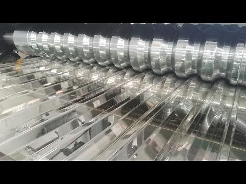 Polycarbonate Roofing Sheets extrusion process polycarbonate corrugated sheet extrusion line