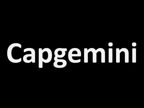 How to Pronounce Capgemini