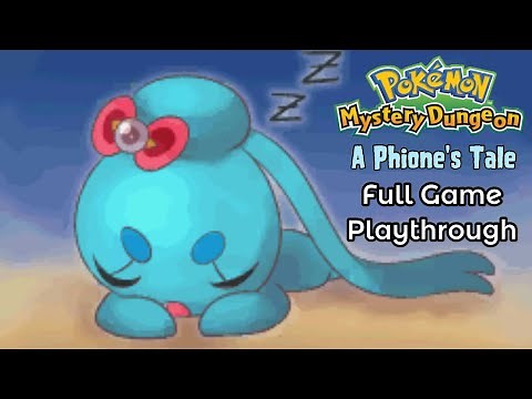 Pokemon Mystery Dungeon: A Phione's Tale (PMD Hack) | Full Game Playthrough