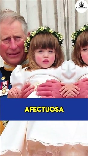 ¿Sabes por qué el rey Carlos no muestra afecto hacia Charlotte? #charles #charlotte #camilla