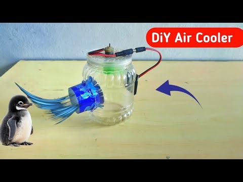 How to Make Powerful Air Cooler at Home | Simple and Useful | Science Project.