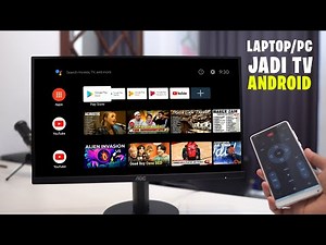 AMAZING! Ubah Laptop Jadul Jadi Android TV Bisa Main Game Android DONK!