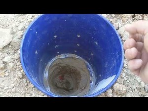 Diy doggy septic tank system (5 gal bucket/culvert)