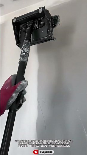 Professional Drywall Tool: Smooth & Efficient Finish for Wall Joint Sealing #tooltechnology