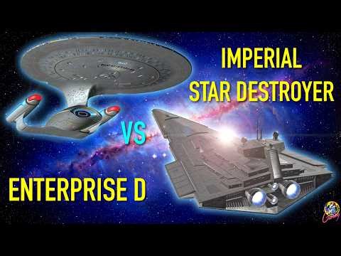 Can Picard's Enterprise Defeat an Imperator MKI from Star Wars? #startrek #starwars #starships