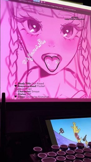 Learning Animation Rigging: Drawing a Character’s Mouth in Clip Studio | Study Journey #animationart