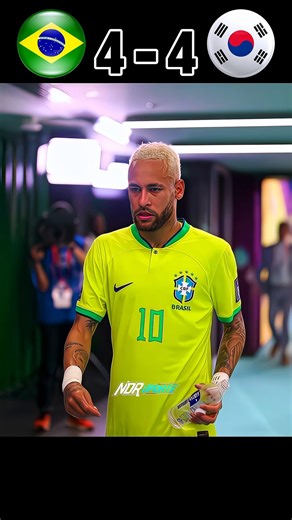 Brazil vs South Korea Match 2026 Imaginary 😱🔥