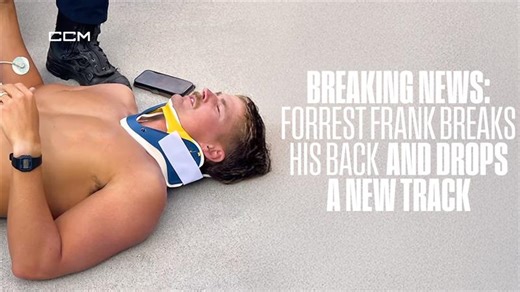 From Good Day to X-Ray: Forrest Frank Breaks His Back and Drops a New Track