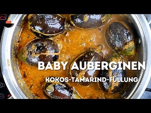 BABY AUBERGINEN CURRY/ einfach & schnell