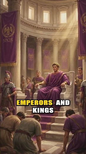 Tyrian Purple: The ancient color of power.