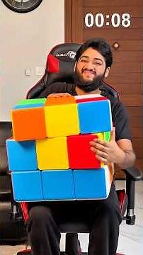 World’s Biggest Rubik’s Cube Solved in Record Time 💪