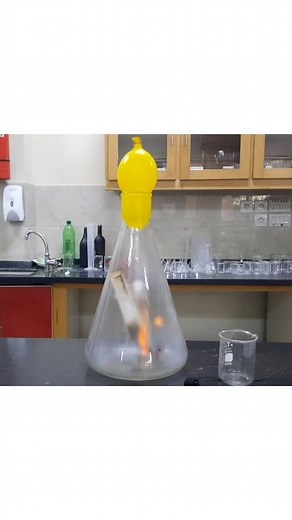 Balloon in a Flask|😮| #reel #Science #experiment #airpressure #scienceexperiment @topfans | Science with Asif