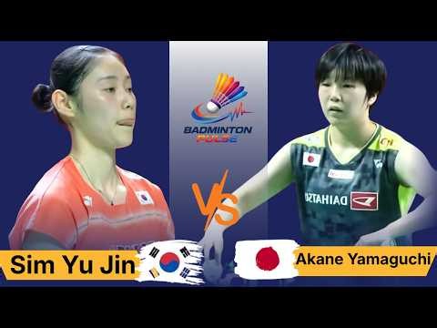 Akane Yamaguchi vs Sim Yu Jin 🔥 Epic Badminton Battle With Insane Rallies & Drama!