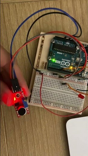 Sensor de sonido con Arduino y LED #arduino #arduinoproject #sensor #sound