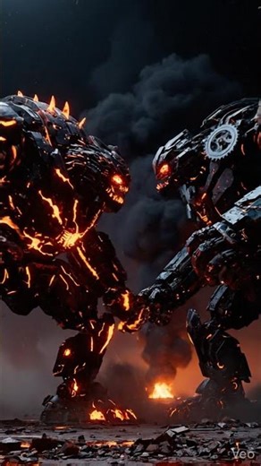 “Ultimate Futuristic Machine vs Machine ⚙️🔥 | Cinematic AI War”