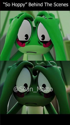 "SO HOPPY!" - (Ribbit Abstraction Song) | (#shorts) Behind The Scenes