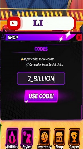 *NEW* CODES FOR VOLLEYBALL LEGENDS! Volleyball Legends Codes