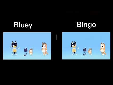 Bluey Intro VS Bingo Intro