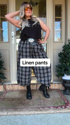 Linen Pants - Free Shipping