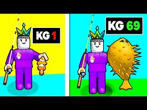 CATCHING 69 KG FISH On Roblox Fishing Frenzy Simulator