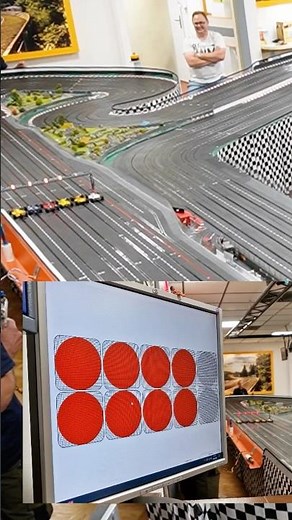 🏎️🚥Formula Slot Car Race Start #slotcars #racing