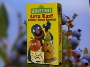 Closing To Sesame Street - Let's Eat! Funny Food Songs (1999 VHS)