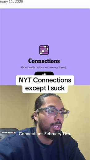 Never heard of mooning over someone… #nytgames #connections #fyp | NYT Connections