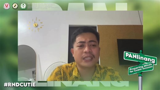 𝙁𝙚𝙚𝙡𝙞𝙣𝙜 𝙡𝙤𝙨𝙩 𝙤𝙧 𝙤𝙫𝙚𝙧𝙬𝙝𝙚𝙡𝙢𝙚𝙙? 𝙏𝙝𝙞𝙨 𝙢𝙖𝙮 𝙝𝙚𝙡𝙥 𝙮𝙤𝙪, 𝙆𝙖𝙋𝘼𝙉𝙢𝙞𝙡𝙮𝙖𝙨! Starting something new can be tough—especially when you’re figuring it all out on your own. But don’t worry! 𝗠𝗿. 𝗞𝗶𝗲𝗿 𝗞𝗮𝗿𝗹𝗼 𝗗𝗲𝗹𝗮 𝗟𝘂𝗻𝗮, 𝗥𝗡𝗗 is here to stir up his 𝗯𝗲𝘀𝘁 𝘄𝗶𝘀𝗱𝗼𝗺, 𝘁𝗶𝗽𝘀, 𝗮𝗻𝗱 𝗮𝗱𝘃𝗶𝗰𝗲, so you don’t have to face the future kitchen of RND life alone, starting with preparing for the upcoming board examination. Whether you’re navigating yo