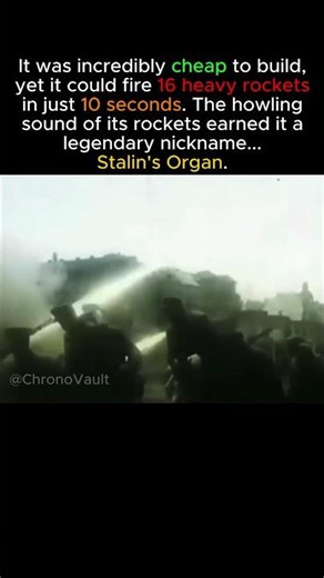 The most terrifying weapon of WWII 😳🚀