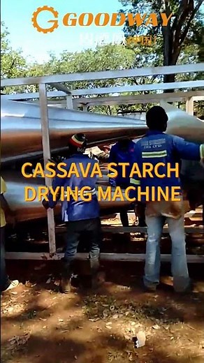 Cassava starch processing machine Cassava starch drying machine Airflow flash dryer machine