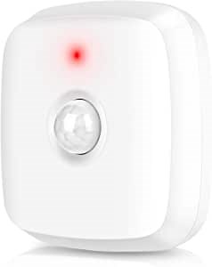 Ceiling Mount Smart Motion Sensor - Smart WiFi Motion Sensor with LED Indicator, Adjustable Angle, Compatible with The Smart Life System. Cell Phone Prompts and Alerts