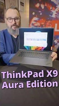New Lenovo ThinkPad X9 Aura Edition | CES 25 First Look