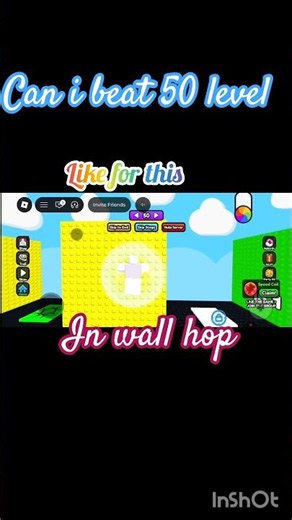 “Can I Beat All 50 Levels in Wall Hop?”