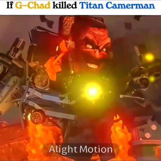 If G-Chad killed Titan Camerman in Skibidi Toilet Edit | #bringboomback #edit #skibidi REMAKE Ver 2