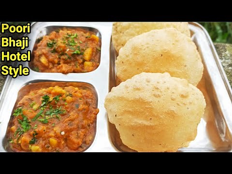 Hotel Style Poori bhaji | How to Make Poori bhaji | Puri bhaji Recipe | Chef Ashok