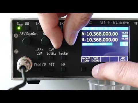 DF-202 DK2FD - Video no.1 in english - SHF-IF-Transceiver (2m-SDR-Transceiver)