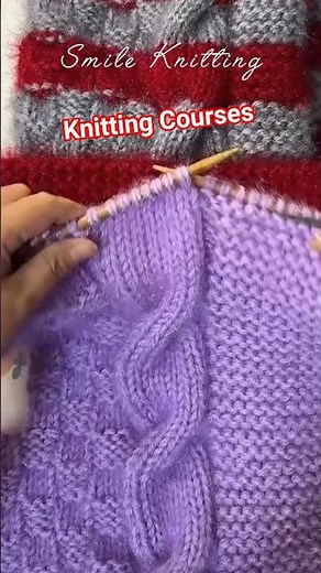 knitting pattern design for Sweater #knittingpatterns