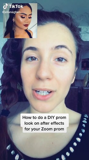 Zoom prom? No problem! #promportrait #promlook #promdiy #aftereffects #editing101