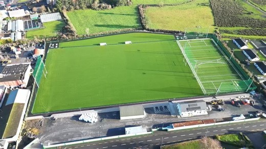 Brilliant team effort on this project. #sport #surfacing #fyp #drone @canny @PolyUp ⚽️🇮🇪