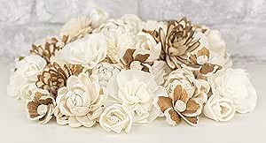 Sola Wood Flowers Tropical Assortment (50 Flowers)