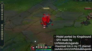 Amogus Pyke custom skin | Download link in my YT channel | #pyke #leagueoflegends #leaguetiktok #leaguetok #amongus #sus #impostor #customskinlol