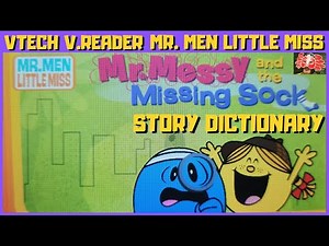 Mr Men and the Missing Sock - Story Dictionary (VTech Storio V.Reader) 🦀
