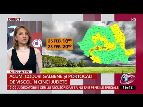 ANM a emis un nou cod portocaliu de viscol. Ce zone sunt afectate